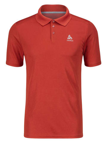 Odlo Funkcyjna koszulka polo "F-Dry" w kolorze czerwonym