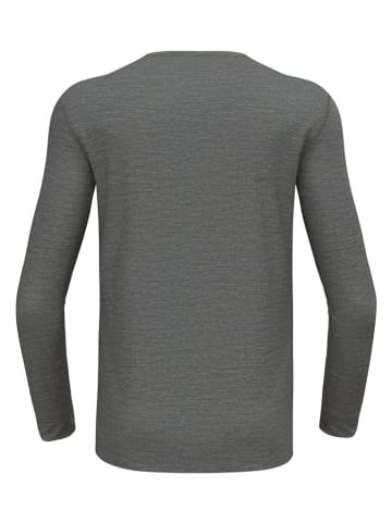 Odlo Podkoszulek funkcyjny "Merino 200" w kolorze szarym