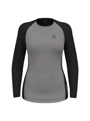 Odlo Functioneel onderhemd "Natural Performance" grijs/zwart