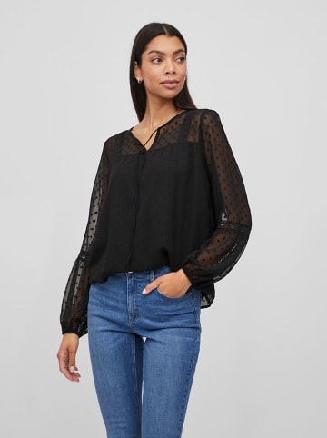 Vila Bluse in Schwarz