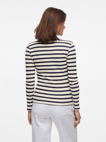 Vila Longsleeve in Schwarz/ Creme