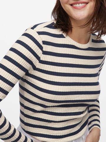 Vila Longsleeve in Schwarz/ Creme