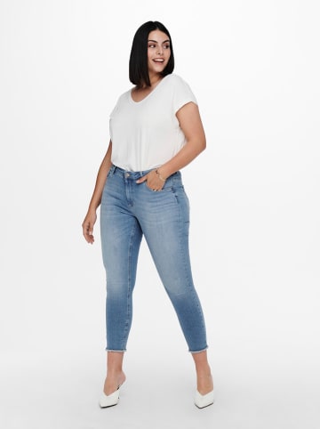 ONLY Carmakoma Jeans - Skinny fit - in Hellblau