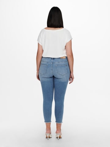 ONLY Carmakoma Jeans - Skinny fit - in Hellblau