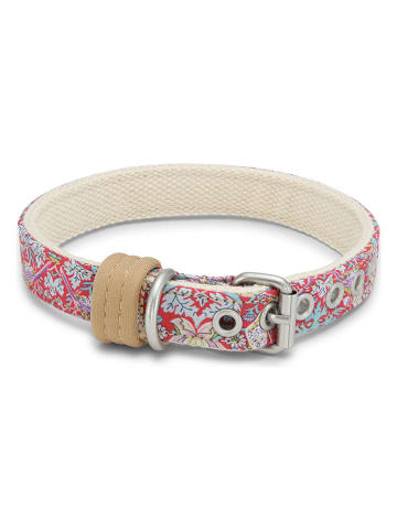 VOV & VUF Hondenhalsband rood/meerkleurig