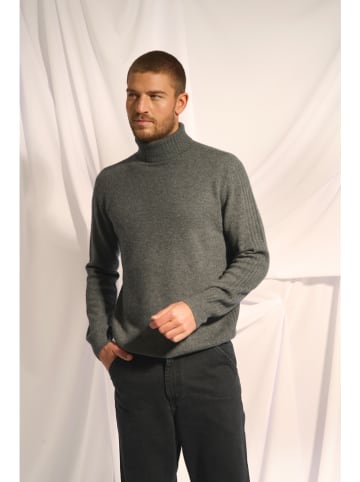 Just Cashmere Kaschmir-Rollkragenpullover "Noi" in Grau
