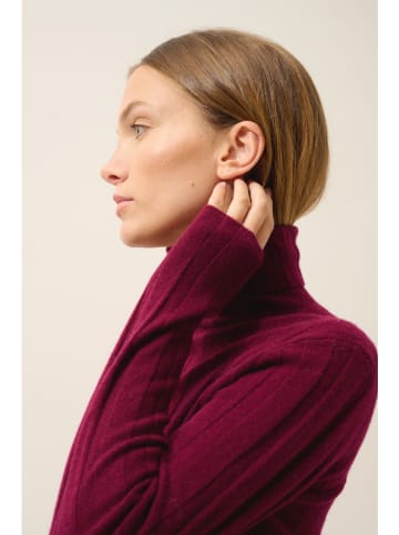 Just Cashmere Kasjmieren coltrui "Serelith" bordeaux