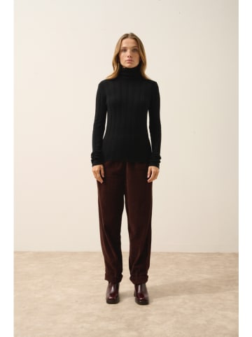 Just Cashmere Kaszmirowy golf "Serelith" w kolorze czarnym