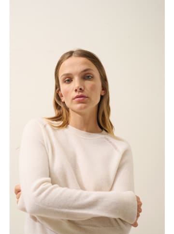 Just Cashmere Kaschmir-Pullover "Norena" in Creme
