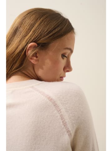 Just Cashmere Kasjmieren trui "Norena" crème