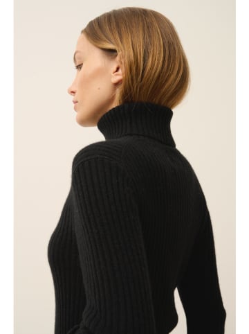 Just Cashmere Kaschmir-Rollkragenpullover "Miraya" in Schwarz
