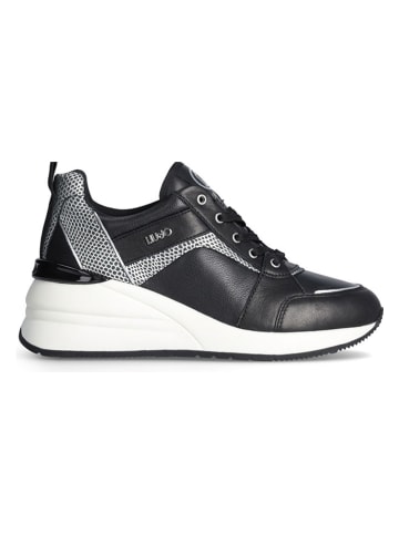 Liu Jo Sneakersy w kolorze czarnym na koturnie