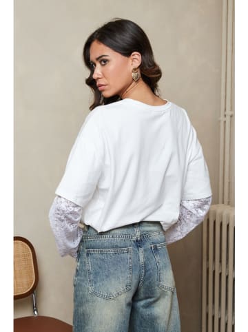 Joséfine Longsleeve "Betsina" in Weiß