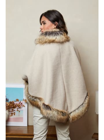 Joséfine Poncho "Caor" in Beige