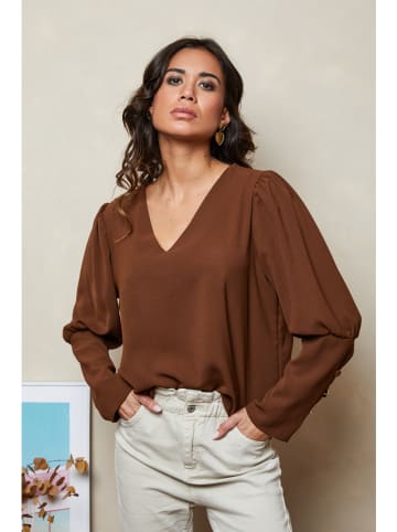 Joséfine Blouse lichtbruin