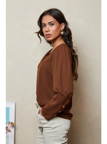 Joséfine Blouse lichtbruin