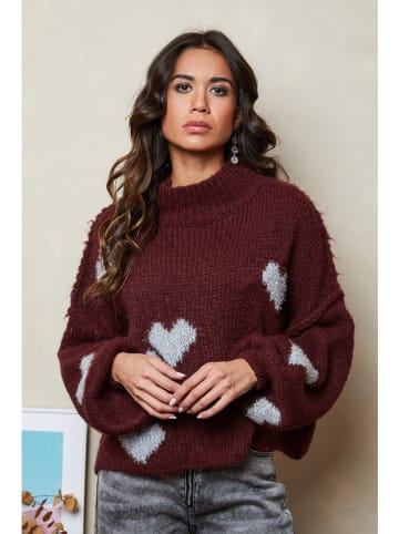 Joséfine Pullover Didy" in Bordeaux