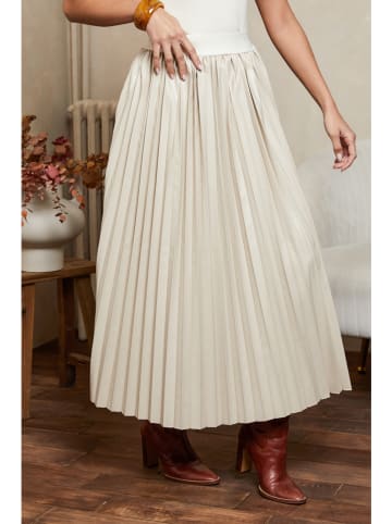 Joséfine Plisseerock "Ernest" in Creme