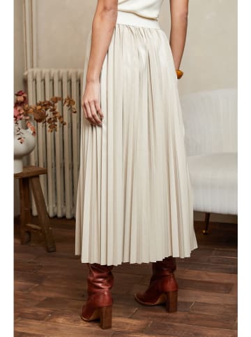 Joséfine Plisseerock "Ernest" in Creme