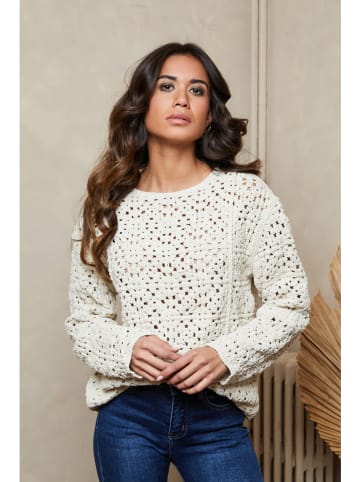 Joséfine Pullover "Jaza" in Creme