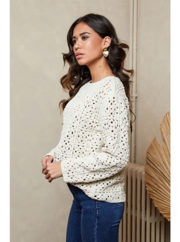 Joséfine Pullover "Jaza" in Creme
