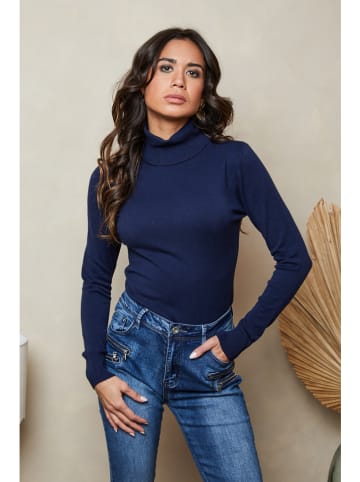 Joséfine Rollkragenpullover "Jubel" in Dunkelblau