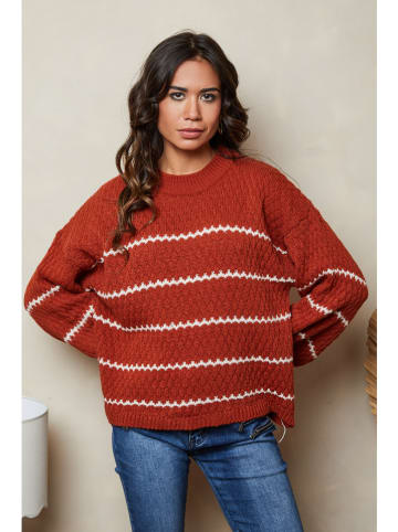 Joséfine Pullover "Klaudia" in Rostrot