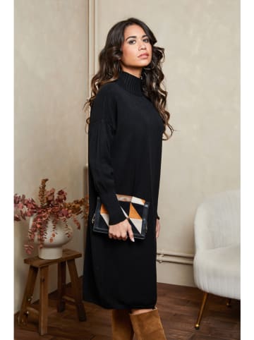 Joséfine Strickkleid "Lauris" in Schwarz