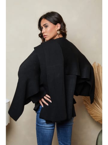 Joséfine Poncho "Malice" zwart