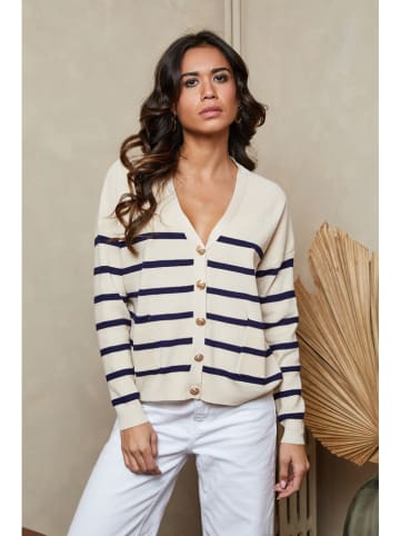 Joséfine Cardigan "Rimel" in Creme