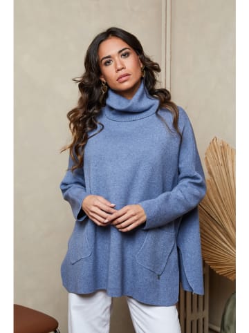 Joséfine Rollkragenpullover "Rixi" in Blau