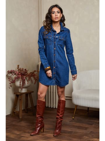 Joséfine Jeans-Kleid "Vosges" in Blau