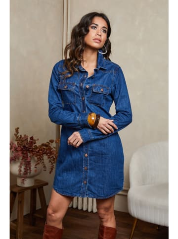 Joséfine Jeans-Kleid "Vosges" in Blau