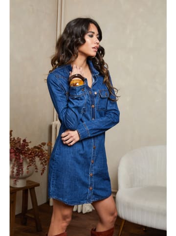 Joséfine Jeans-Kleid "Vosges" in Blau