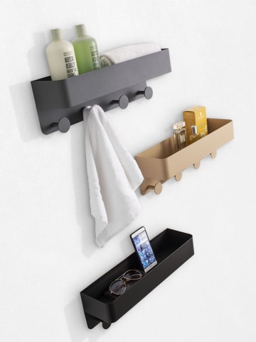 TFT Home Wandmeubel "Lou" zwart - (B)45 x (H)15 x (D)12 cm