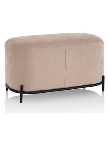 TFT Home Hocker "Vanity" in Beige - (B)82 x (H)45 x (T)42 cm