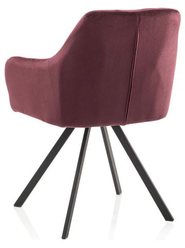 TFT Home Sessel "Wrap" in Rot - (B)58 x (H)84 x (T)57 cm