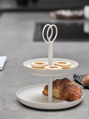 TFT Home Etagere "Ryo" in Weiß - (H)25 x Ø 20,5 cm