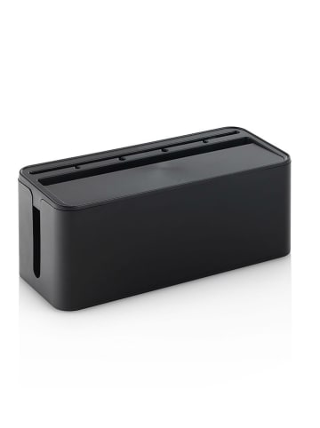 TFT Home Kabelorganizer "Cergy" zwart - (B)31,7 x (H)13 x (D)13,5 cm