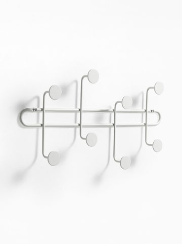 TFT Home Garderobe "Mokkin" in Weiß - (B)50 x (H)28 cm