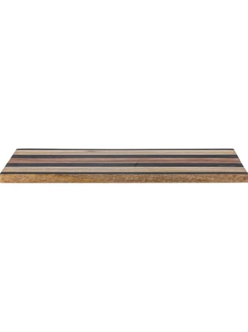 Bloomingville Snijplank "Yasu" zwart/lichtbruin - (B)42,5 x (H)1,5 x (D)30,5 cm