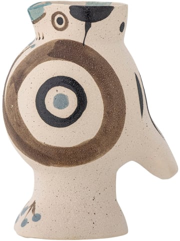 Bloomingville Vaas "Mahrab" beige - (H)20,5 x Ø 15,5 cm