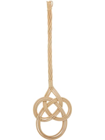 Bloomingville Mattenklopper "Dux" beige - (L)70 x (B)22 cm