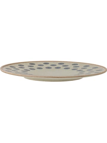 Bloomingville Dinerbord "Tinni" beige/blauw - Ø 28,5 cm