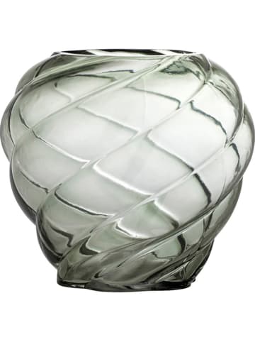 Bloomingville Vase ''Leyan'' in Grün - (H)18 x Ø 19 cm