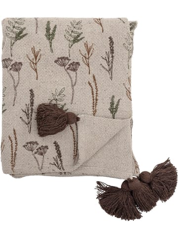 Bloomingville Tagesdecke ''Pyle'' in Beige - (L)160 x (B)130 cm