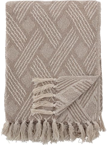 Bloomingville Tagesdecke ''Ghina'' in Beige - (L)160 x (B)130 cm