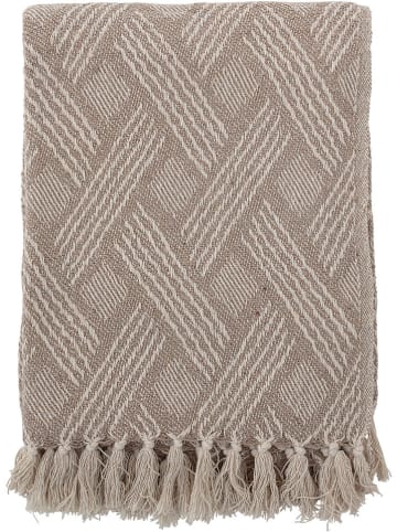 Bloomingville Tagesdecke ''Ghina'' in Beige - (L)160 x (B)130 cm