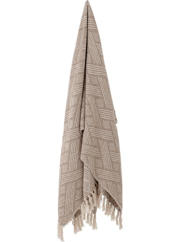 Bloomingville Tagesdecke ''Ghina'' in Beige - (L)160 x (B)130 cm