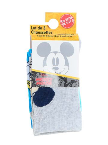 Disney Mickey Mouse 3-delige set: sokken "Mickey" meerkleurig